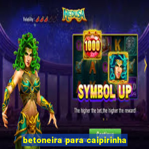 betoneira para caipirinha